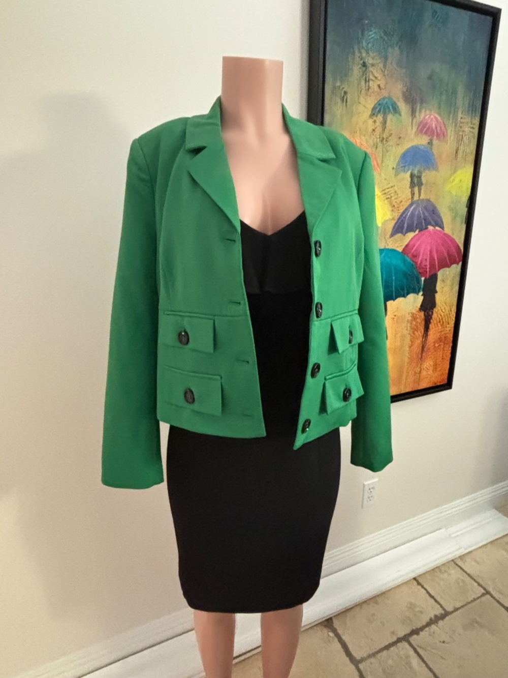 Walter Baker and Joseph Ribkoff dress/jacket combo